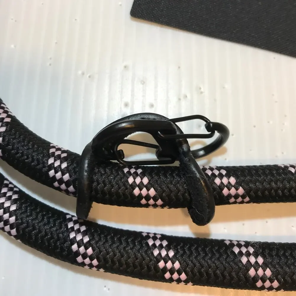 NWT Black Pink Dog Leash 46 Inches